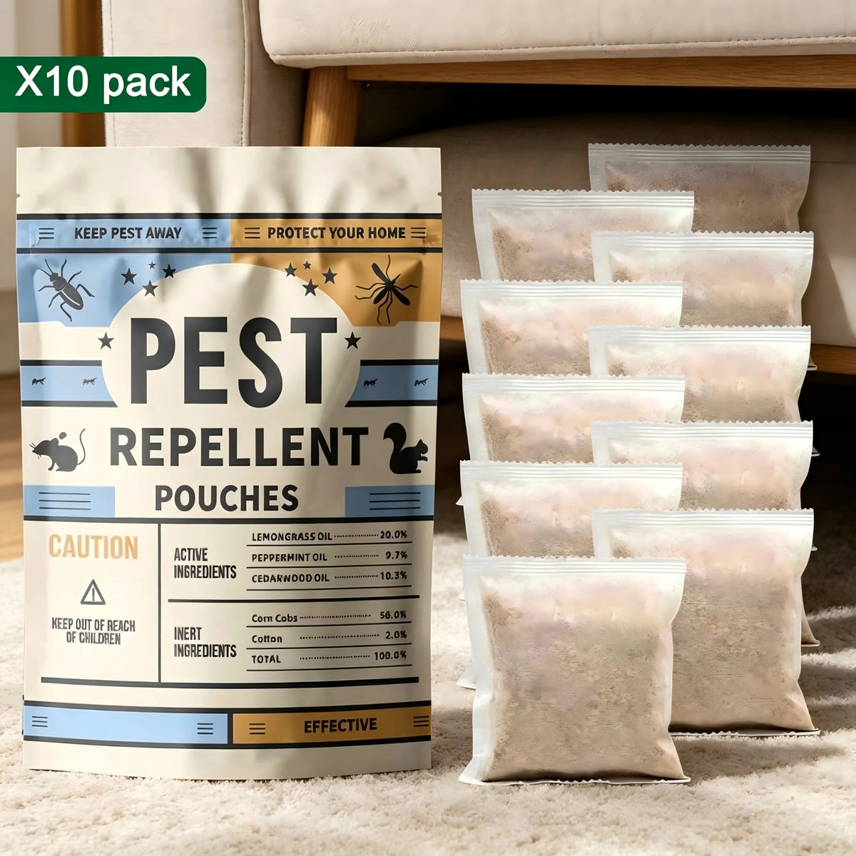 Pest Control Pouches, Winterize Kit