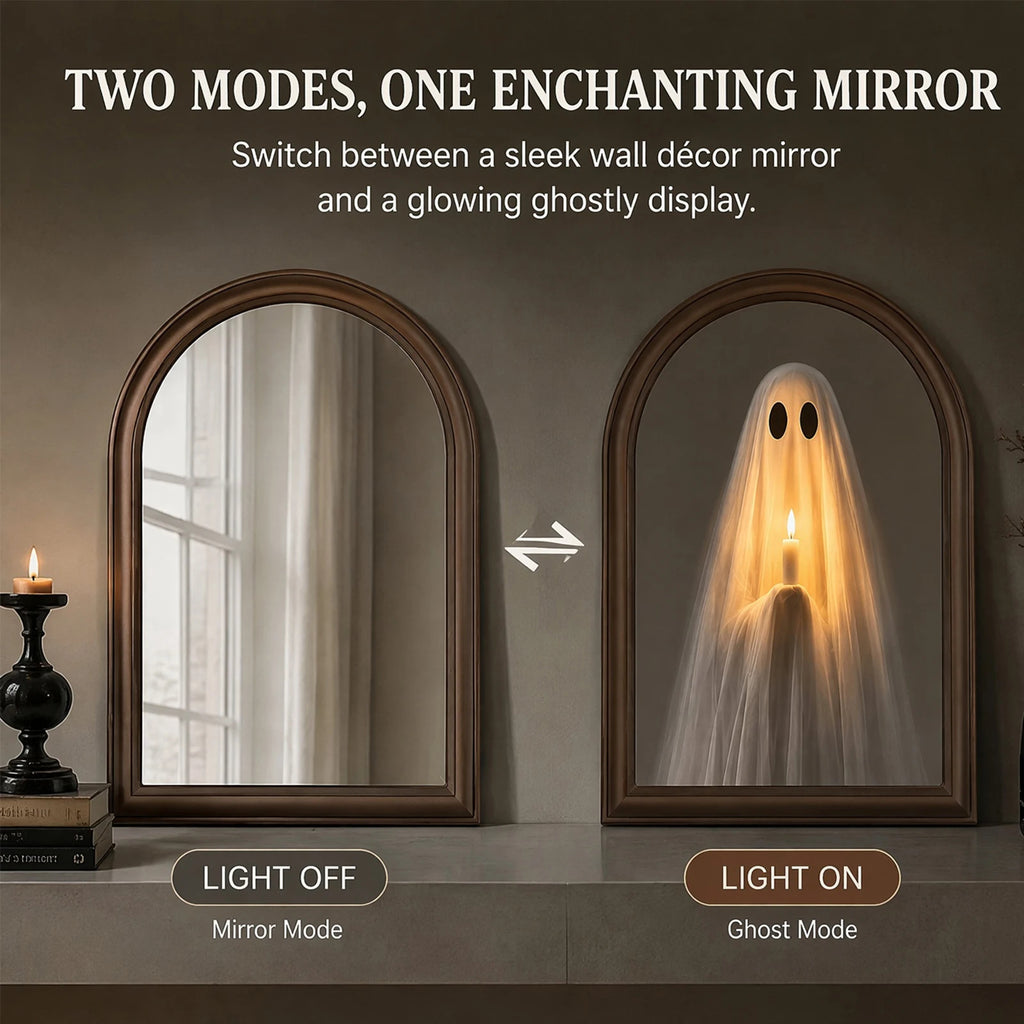 Light Up Ghost Mirror