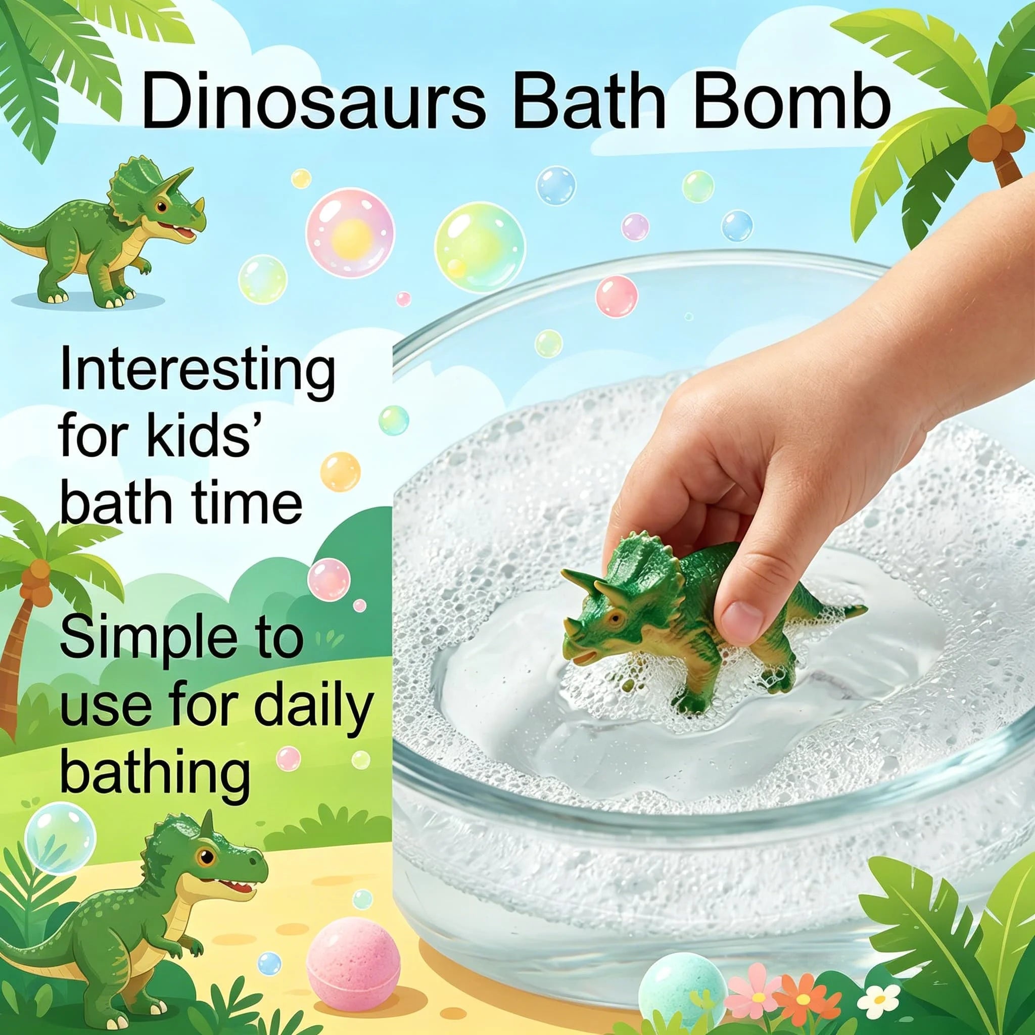 Dinasour Bath Bomb