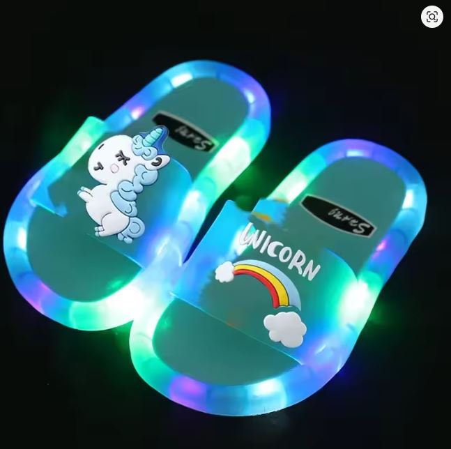 GlowPaws Kids Slippers